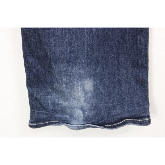 True Religion Woman's Jeans Size 29 x 33 Hi-Rise Boot Cut Dark Wash - Picture 11 of 14